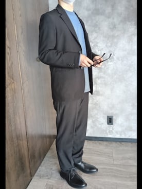 「ビジカジ」｜ikasamさん（メンズ・170cm）の冬コーディネート