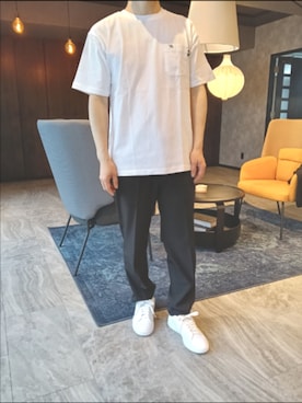 「Arnold Palmer（アーノルドパーマー）のアイテム」を使った、ikasamさん（メンズ・170cm）の春コーディネート