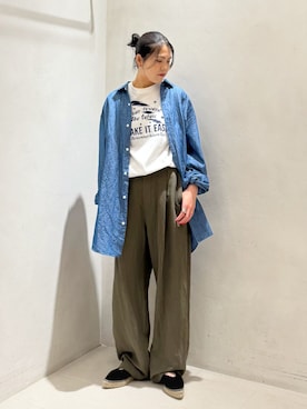 Y.Kさん(レディース・163cm)の夏コーディネート