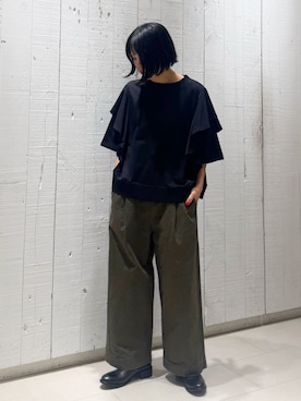 「JOURNAL STANDARD LUXE（ジャーナルスタンダード　ラックス）のアイテム」を使った、Y.Kさん（レディース・163cm）の夏コーディネート