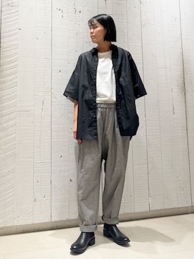 「JOURNAL STANDARD LUXE（ジャーナルスタンダード　ラックス）のアイテム」を使った、Y.Kさん（レディース・163cm）の夏コーディネート