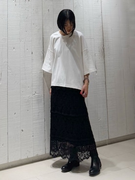 「JOURNAL STANDARD LUXE（ジャーナルスタンダード　ラックス）のアイテム」を使った、Y.Kさん（レディース・163cm）の夏コーディネート