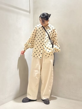 「JOURNAL STANDARD LUXE（ジャーナルスタンダード　ラックス）のアイテム」を使った、Y.Kさん（レディース・163cm）の春コーディネート