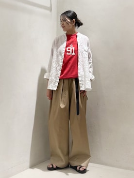 Y.Kさん(レディース・163cm)の夏コーディネート