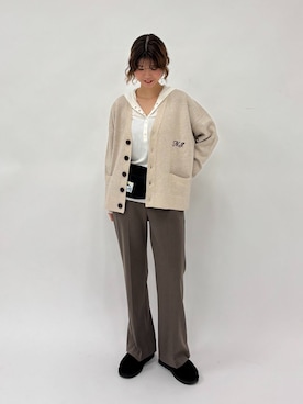 「FRAMeWORK（フレームワーク）のアイテム」を使った、Minamiさん（レディース・168cm）の夏コーディネート