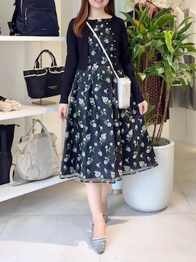 「TOCCA（トッカ）のアイテム」を使った、TOCCA Officialさん（レディース・156cm）の秋コーディネート