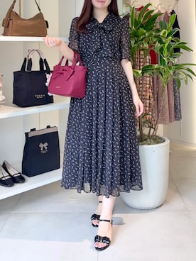 「TOCCA（トッカ）のアイテム」を使った、TOCCA Officialさん（レディース・156cm）の秋コーディネート