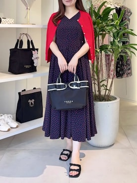 「TOCCA（トッカ）のアイテム」を使った、TOCCA Officialさん（レディース・156cm）の秋コーディネート