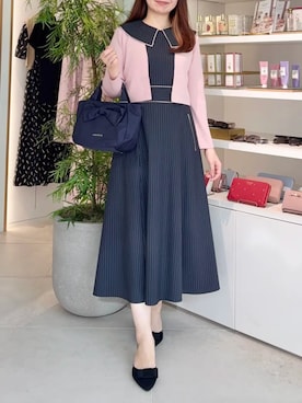 「TOCCA（トッカ）のアイテム」を使った、TOCCA Officialさん（レディース・156cm）の秋コーディネート