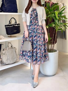 「TOCCA（トッカ）のアイテム」を使った、TOCCA Officialさん（レディース・156cm）の秋コーディネート