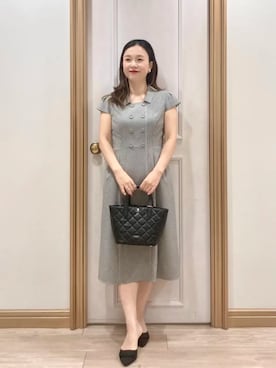 「TOCCA（トッカ）のアイテム」を使った、TOCCA Officialさん（レディース・154cm）の秋コーディネート