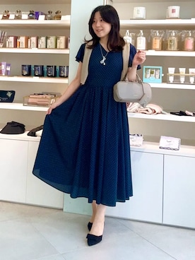 「TOCCA（トッカ）のアイテム」を使った、TOCCA Officialさん（レディース・155cm）の秋コーディネート