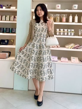 「TOCCA（トッカ）のアイテム」を使った、TOCCA Officialさん（レディース・155cm）の秋コーディネート