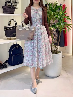 「TOCCA（トッカ）のアイテム」を使った、TOCCA Officialさん（レディース・156cm）の秋コーディネート