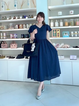「TOCCA（トッカ）のアイテム」を使った、TOCCA Officialさん（レディース・158cm）の秋コーディネート