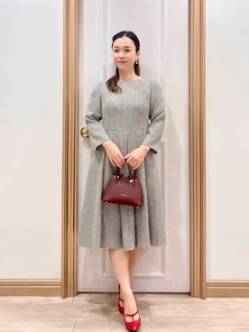 「TOCCA（トッカ）のアイテム」を使った、TOCCA Officialさん（レディース・154cm）の秋コーディネート