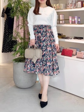 「TOCCA（トッカ）のアイテム」を使った、TOCCA Officialさん（レディース・156cm）の秋コーディネート