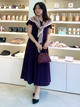 「TOCCA（トッカ）のアイテム」を使った、TOCCA Officialさん（レディース・155cm）の秋コーディネート