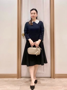 「TOCCA（トッカ）のアイテム」を使った、TOCCA Officialさん（レディース・154cm）の秋コーディネート