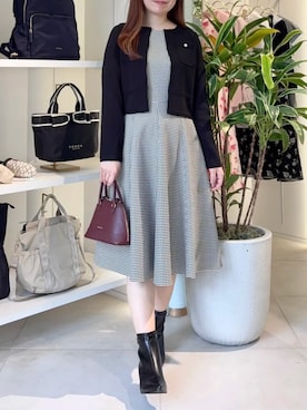 「TOCCA（トッカ）のアイテム」を使った、TOCCA Officialさん（レディース・156cm）の秋コーディネート