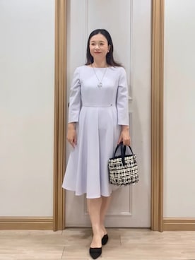 「TOCCA（トッカ）のアイテム」を使った、TOCCA Officialさん（レディース・154cm）の秋コーディネート