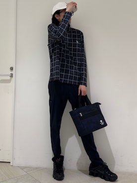 シンさん(メンズ・176cm)の秋コーディネート