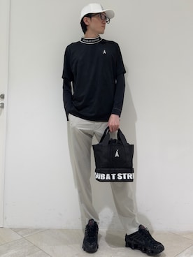 「ADABAT STREAM（アダバットストリーム）のアイテム」を使った、シンさん（メンズ・176cm）の夏コーディネート