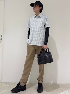 「ADABAT STREAM（アダバットストリーム）のアイテム」を使った、シンさん（メンズ・176cm）の夏コーディネート