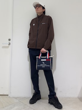 シンさん(メンズ・176cm)の秋コーディネート