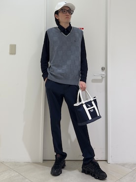 シンさん(メンズ・176cm)の秋コーディネート