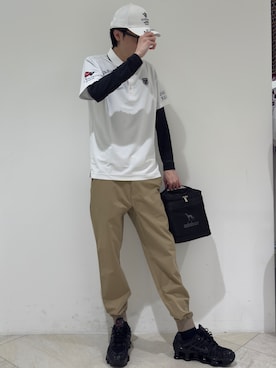 「ADABAT STREAM（アダバットストリーム）のアイテム」を使った、シンさん（メンズ・176cm）の夏コーディネート