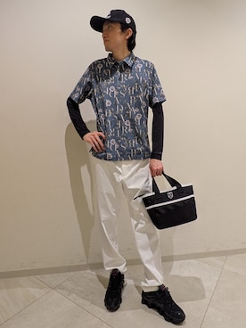 「ADABAT STREAM（アダバットストリーム）のアイテム」を使った、シンさん（メンズ・176cm）の夏コーディネート