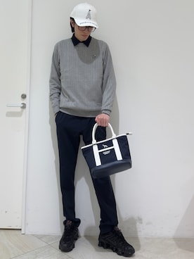 シンさん(メンズ・176cm)の秋コーディネート