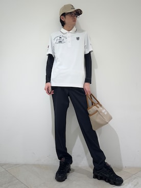 「adabat（アダバット）のアイテム」を使った、シンさん（メンズ・176cm）の夏コーディネート