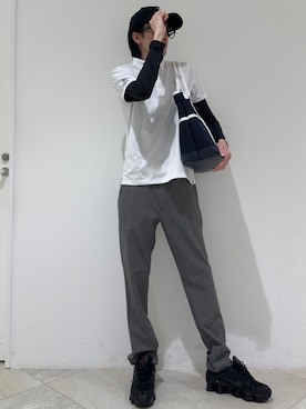 シンさん(メンズ・176cm)の秋コーディネート
