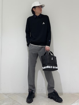 シンさん(メンズ・176cm)の秋コーディネート