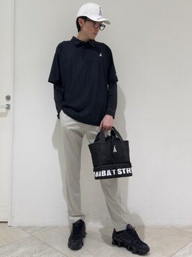 「ADABAT STREAM（アダバットストリーム）のアイテム」を使った、シンさん（メンズ・176cm）の夏コーディネート