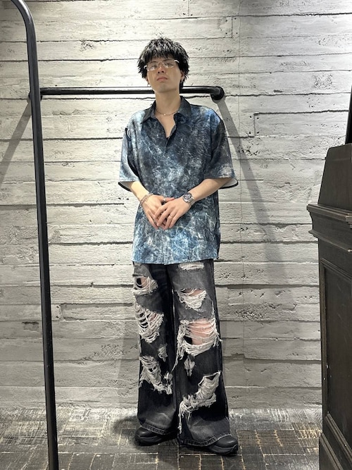 【未使用】HARE　リミナルストレートデニムパンツ　リジット(濃紺)　ジーンズ デニムパンツ（HARE／メンズファッション） | ファッション の商品一覧