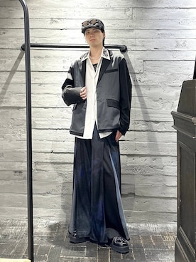 「HARE（ハレ）のアイテム（ジャケット/アウター）」を使った、kztstyleさん（メンズ・169cm）の夏コーディネート