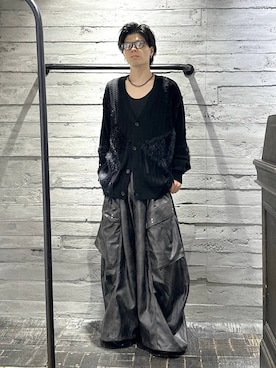 「HARE（ハレ）のアイテム（カーゴパンツ）」を使った、kztstyleさん（メンズ・169cm）の夏コーディネート