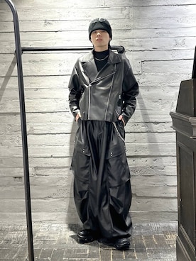 「HARE（ハレ）のアイテム（パンツ）」を使った、kztstyleさん（メンズ・169cm）の秋コーディネート