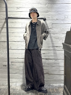 「HARE（ハレ）のアイテム（ジャケット/アウター）」を使った、kztstyleさん（メンズ・169cm）の夏コーディネート