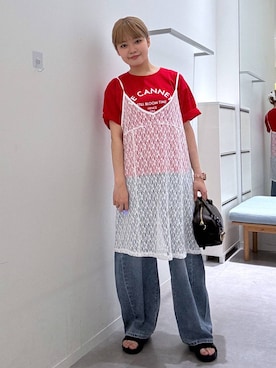 みずほさん(レディース・154cm)の夏コーディネート