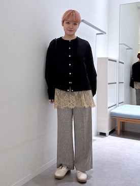 みずほさん（レディース・154cm）の秋コーディネート