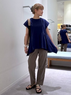 みずほさん（レディース・154cm）の夏コーディネート