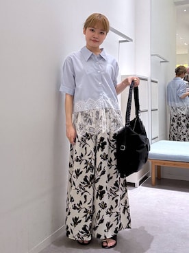 みずほさん(レディース・154cm)の夏コーディネート