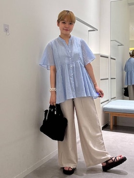 みずほさん（レディース・154cm）の夏コーディネート