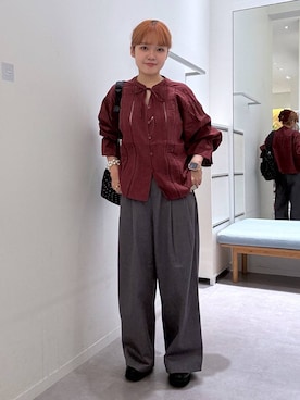 みずほさん(レディース・154cm)の秋コーディネート