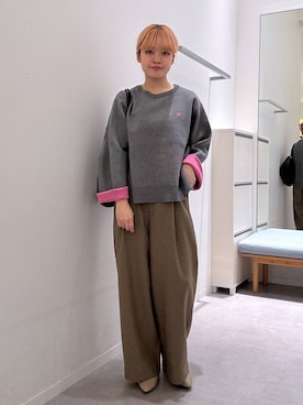 みずほさん（レディース・154cm）の秋コーディネート