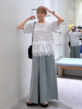 みずほさん(レディース・154cm)の夏コーディネート